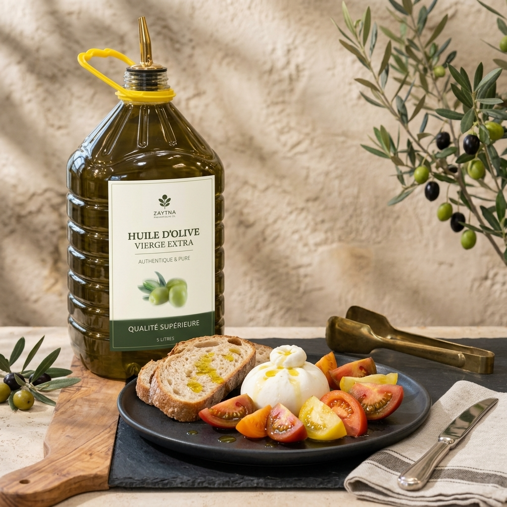 Filet d'huile d'olive Zaytna en finition